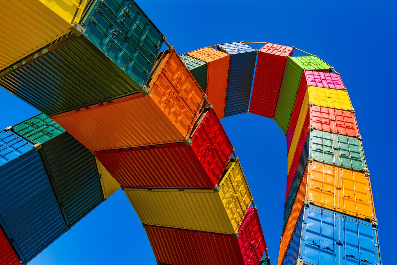 containers in arches
